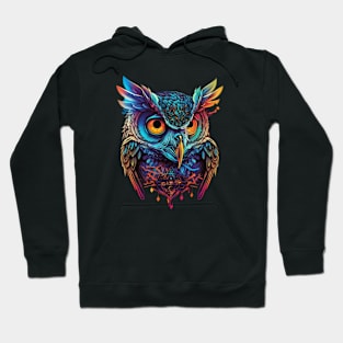 Synthwave Owl Hoodie